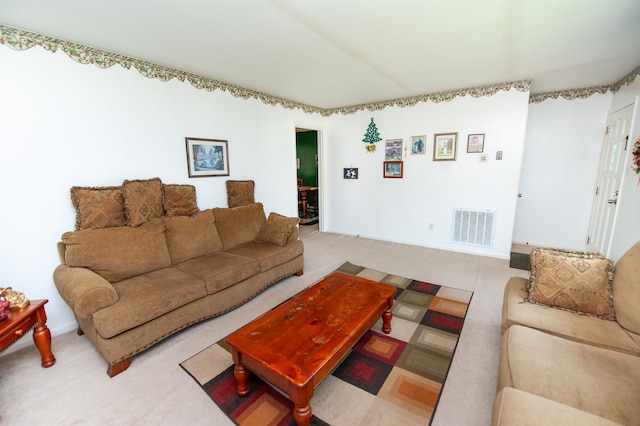 107 Anita, Spartanburg, SC 29302 - carpeted living room with baseboards
