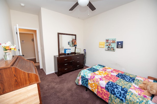 175 Castleton, Boiling Springs, SC 29316 - bedroom featuring carpet, ceiling fan, and baseboards
