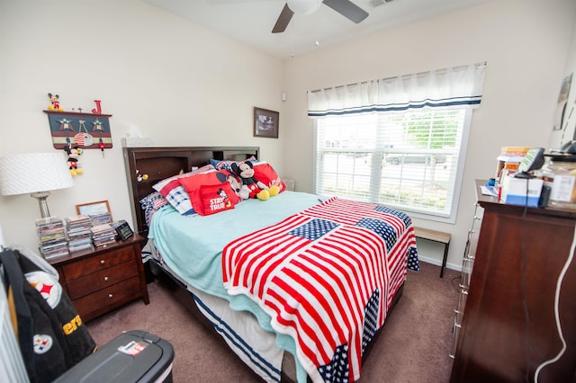 175 Castleton, Boiling Springs, SC 29316 - carpeted bedroom with ceiling fan