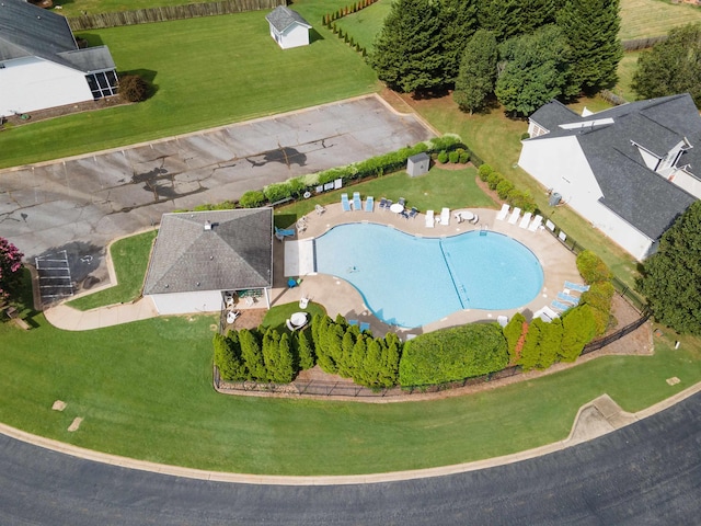 175 Castleton, Boiling Springs, SC 29316 - drone / aerial view of a pool