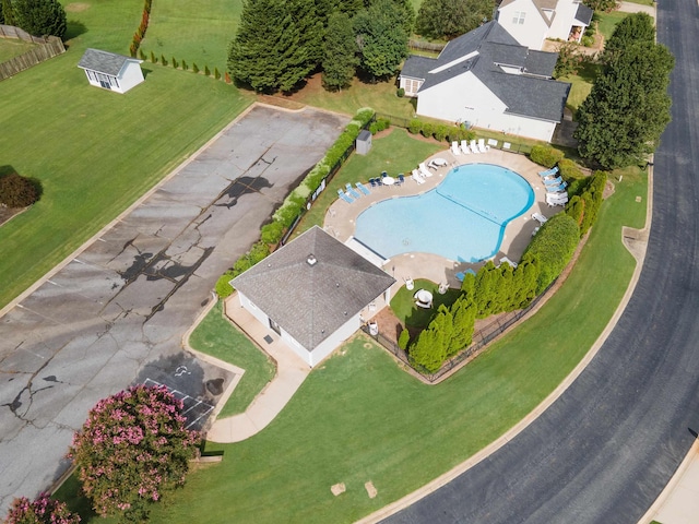 175 Castleton, Boiling Springs, SC 29316 - aerial view of property's location with a pool area