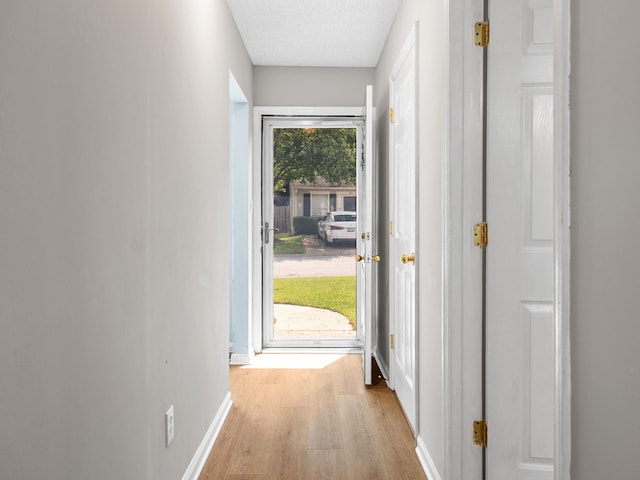 1156 Webber, Spartanburg, SC 29307 - hallway featuring light wood-style floors and baseboards