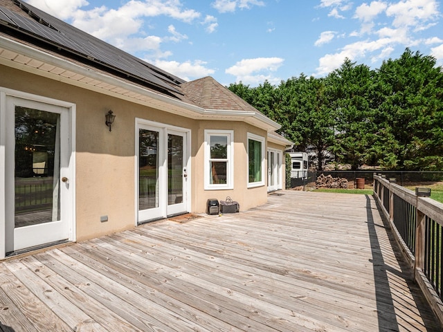 760 Three Wood, Woodruff, SC 29388 - view of wooden deck