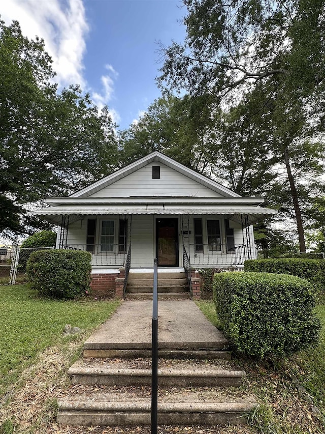 221 Mill, Gaffney, SC 29341 - view of front of property with covered porch