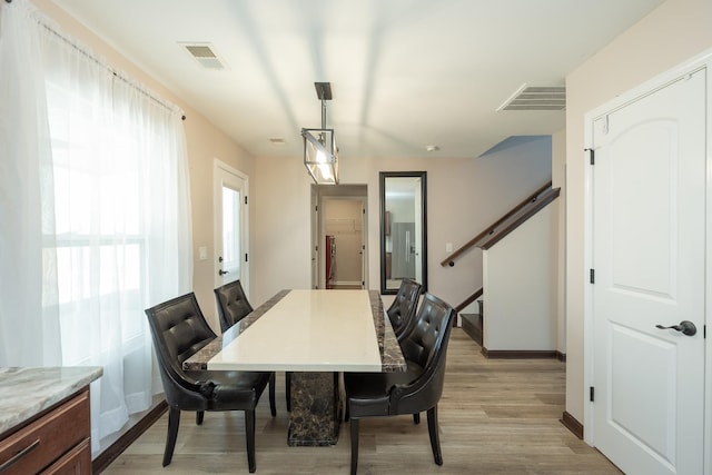 170 Old Timber, Woodruff, SC 29388 - dining room featuring light wood-style flooring and baseboards