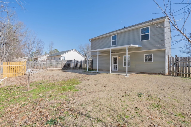 170 Old Timber, Woodruff, SC 29388 - back of house featuring a patio area and a fenced backyard