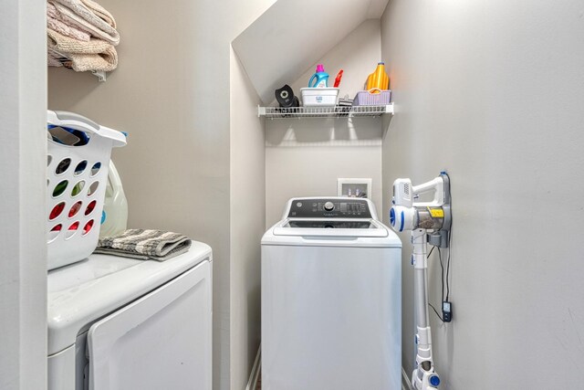 514 Millervale, Greer, SC 29650 - laundry room featuring washing machine and dryer