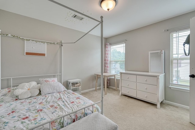 514 Millervale, Greer, SC 29650 - bedroom with light colored carpet and baseboards