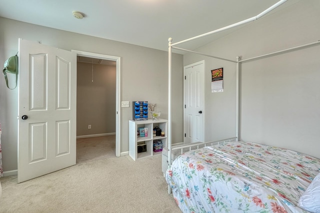514 Millervale, Greer, SC 29650 - bedroom featuring attic access, carpet, and baseboards