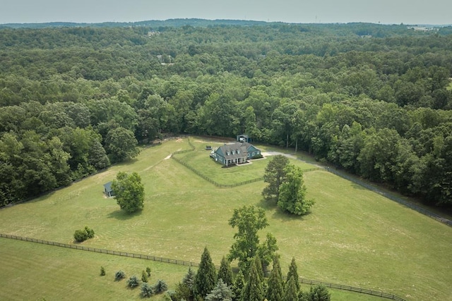 355 Night Lark, Campobello, SC 29322 - aerial view of sparsely populated area featuring a heavily wooded area and agricultural land