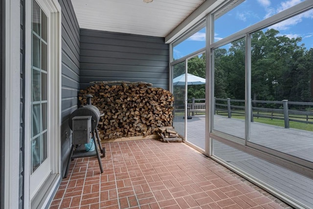 355 Night Lark, Campobello, SC 29322 - view of unfurnished sunroom