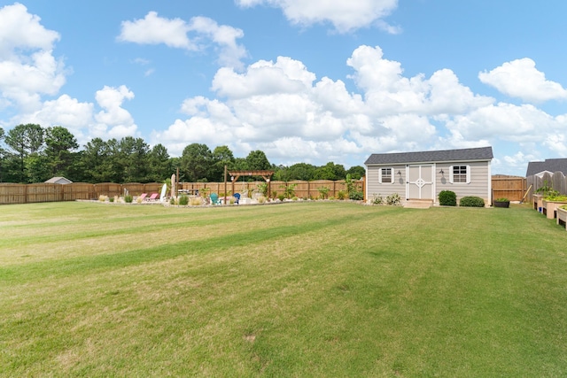 309 Old Kimbrell, Boiling Springs, SC 29316 - view of yard featuring an outdoor structure