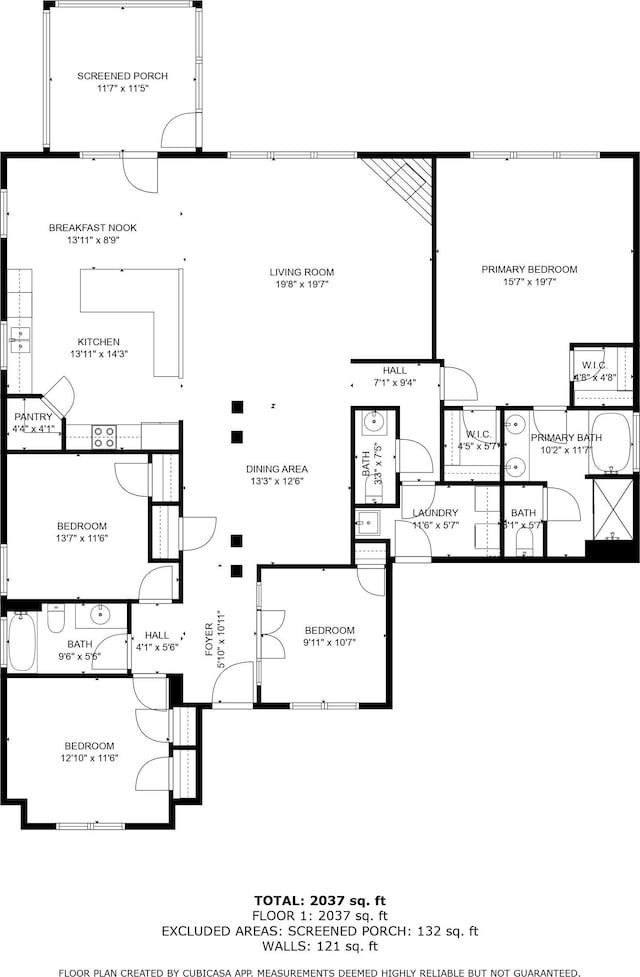 309 Old Kimbrell, Boiling Springs, SC 29316 - home floor plan