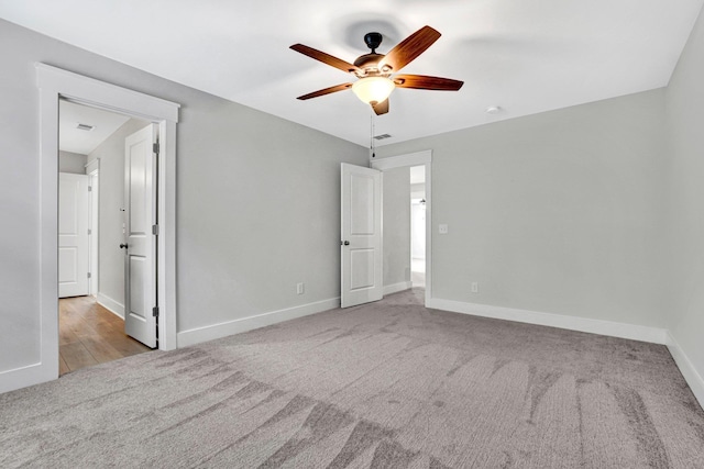 206 Hoss, Greenville, SC 29615 - unfurnished bedroom featuring baseboards, carpet flooring, and ceiling fan