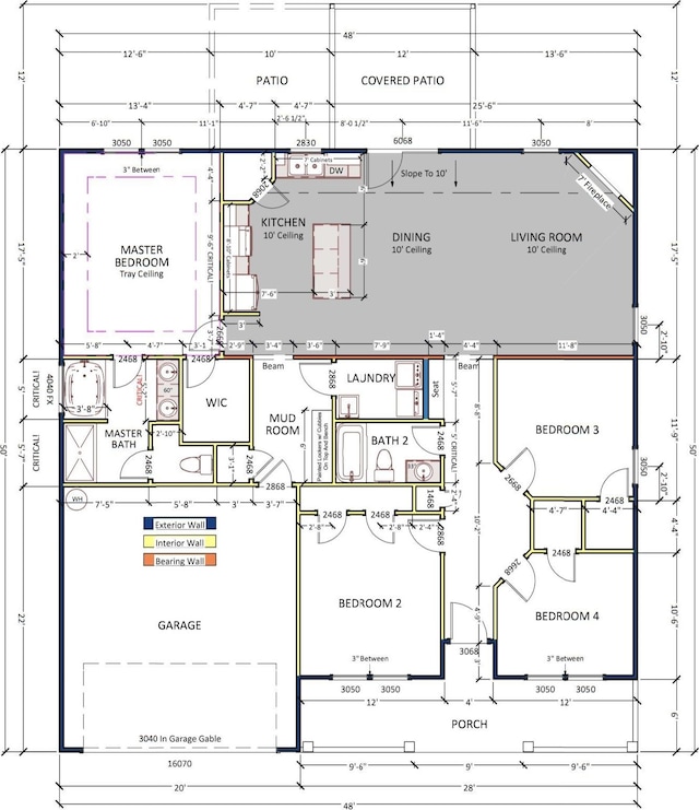 178 Double Crk, Gaffney, SC 29341 - room layout