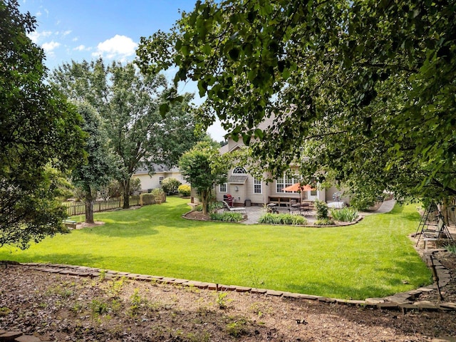6533 NW Derby, Concord, NC 28027 - view of yard with a patio