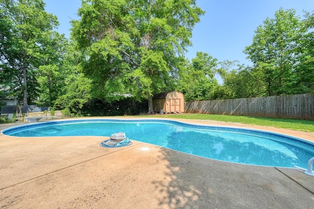 114 Cotswold, Moore, SC 29369 - view of swimming pool with a fenced backyard, a patio, and view of wooded area