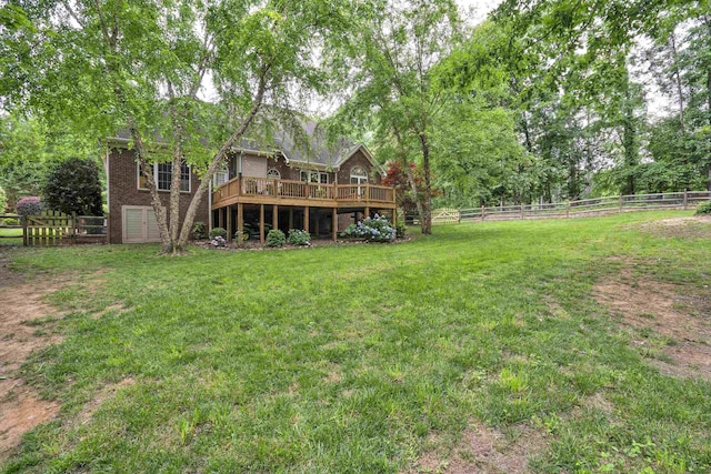 2030 Fasana, York, SC 29745 - back of house with a deck and brick siding
