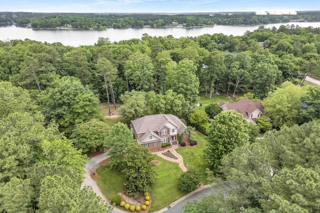 2030 Fasana, York, SC 29745 - view from above of property featuring a large body of water and a forest