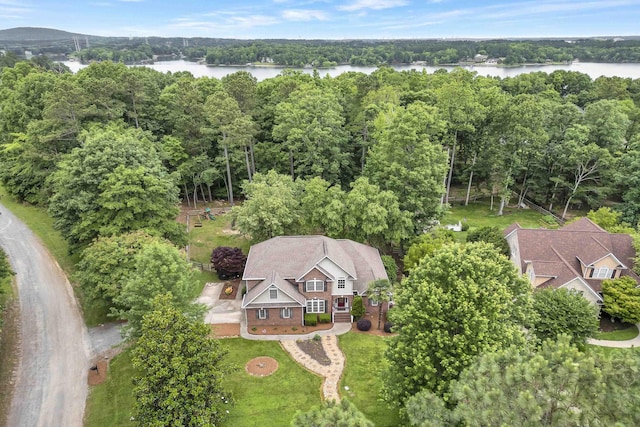 2030 Fasana, York, SC 29745 - aerial view of property and surrounding area with a large body of water