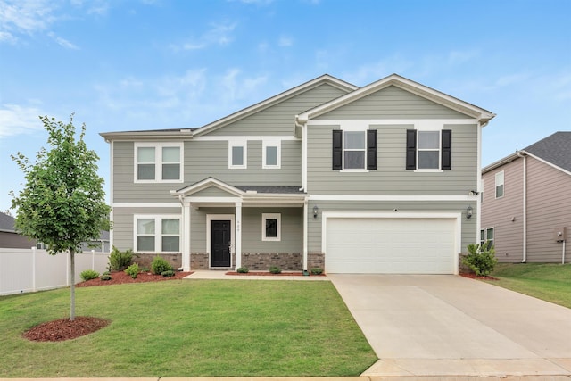 609 Cartmel, Greer, SC 29651 - view of front of home featuring a garage, driveway, and brick siding