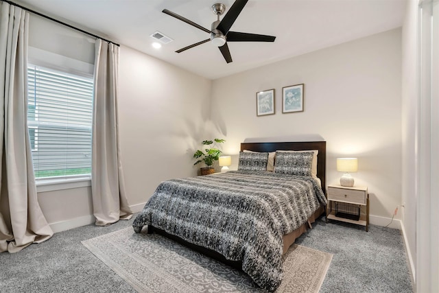 609 Cartmel, Greer, SC 29651 - carpeted bedroom featuring baseboards and a ceiling fan