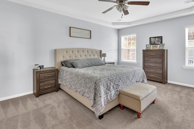 241 Hartleigh, Lyman, SC 29365 - bedroom featuring light colored carpet, multiple windows, and baseboards