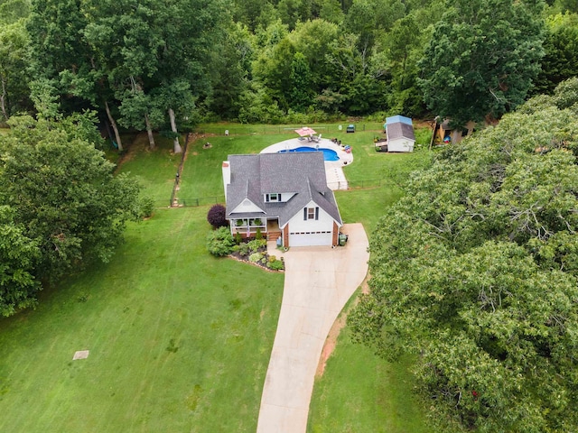 477 Cresthaven, Boiling Springs, SC 29316 - view from above of property
