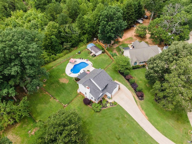 477 Cresthaven, Boiling Springs, SC 29316 - aerial view of a pool