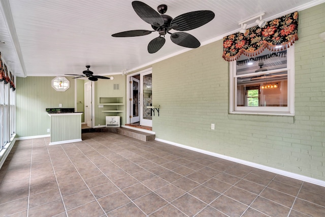 268 Margate, Chesnee, SC 29323 - view of patio with a ceiling fan