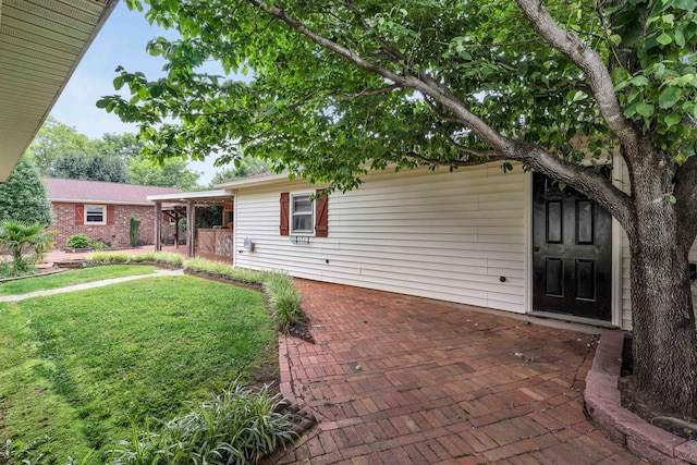 268 Margate, Chesnee, SC 29323 - view of front of home featuring a front yard and a patio