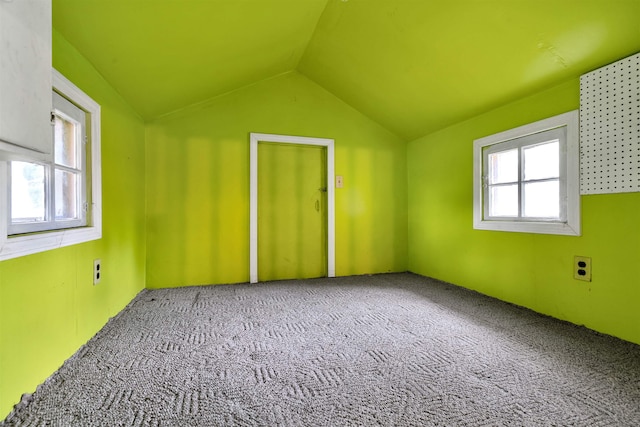 268 Margate, Chesnee, SC 29323 - additional living space with vaulted ceiling and carpet floors