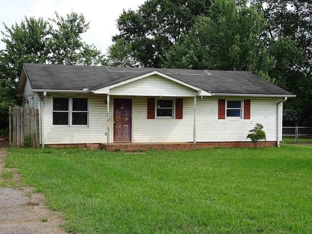218 Wingo, Wellford, SC 29385 - single story home with covered porch and a shingled roof