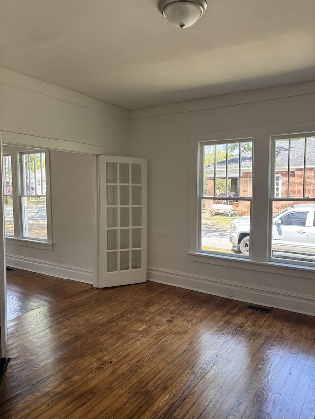 112 Scruggs, Spartanburg, SC 29303 - empty room featuring dark wood-style flooring