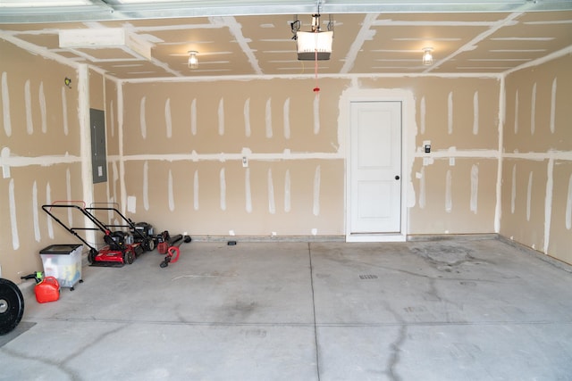 923 Porch Song, Inman, SC 29349 - garage with electric panel and a garage door opener