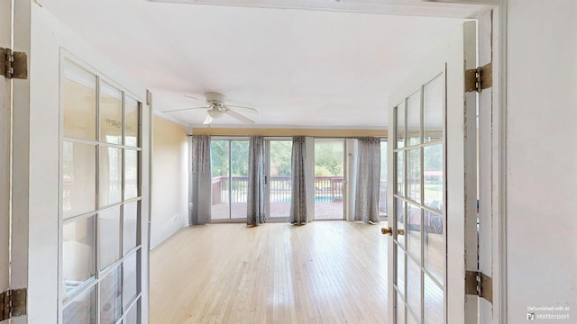 181 Peach, Inman, SC 29349 - unfurnished sunroom featuring french doors