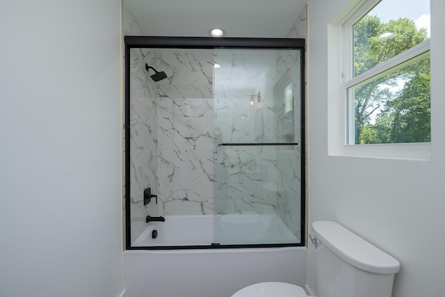 103 Cedar Fls, Fountain Inn, SC 29644 - bathroom featuring healthy amount of natural light and shower / bath combination with glass door