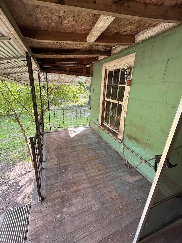 121 Love, Pacolet, SC 29372 - view of wooden terrace