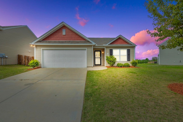 259 Millen, Woodruff, SC 29388 - view of front facade featuring driveway and an attached garage
