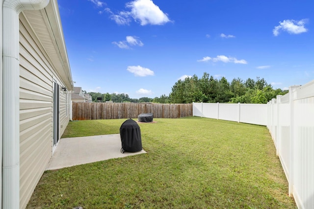 259 Millen, Woodruff, SC 29388 - fenced backyard with a patio