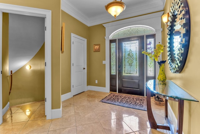 410 Anchorage, Inman, SC 29349 - entrance foyer with baseboards and ornamental molding