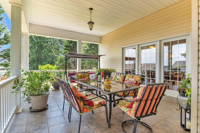 410 Anchorage, Inman, SC 29349 - view of patio with outdoor dining area