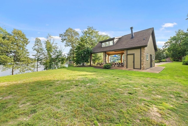 325 Reflection, Lyman, SC 29365 - view of green lawn with a patio