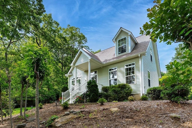 387 Goodview, Hendersonville, NC 28792 - view of front of house with roof with shingles