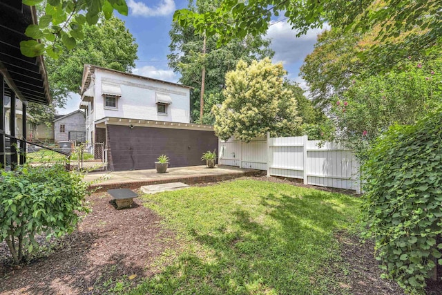 283 Hydrick, Spartanburg, SC 29306 - view of yard with a patio area