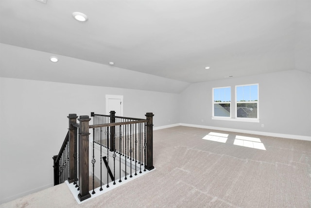 913 Wild Pne, Duncan, SC 29334 - bonus room featuring lofted ceiling, carpet flooring, and recessed lighting