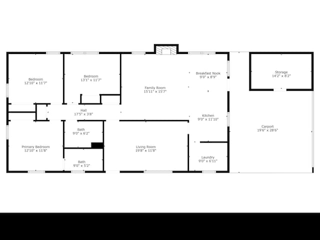 207 Oakmont Dr, Spartanburg, SC 29316 - view of floor plan / room layout