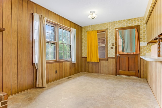 207 Oakmont Dr, Spartanburg, SC 29316 - foyer featuring wooden walls and wainscoting