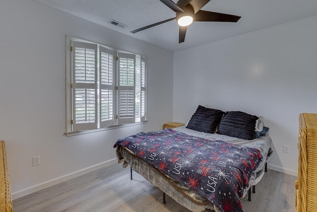 409 Cresthaven, Boiling Springs, SC 29316 - bedroom featuring wood finished floors and a ceiling fan