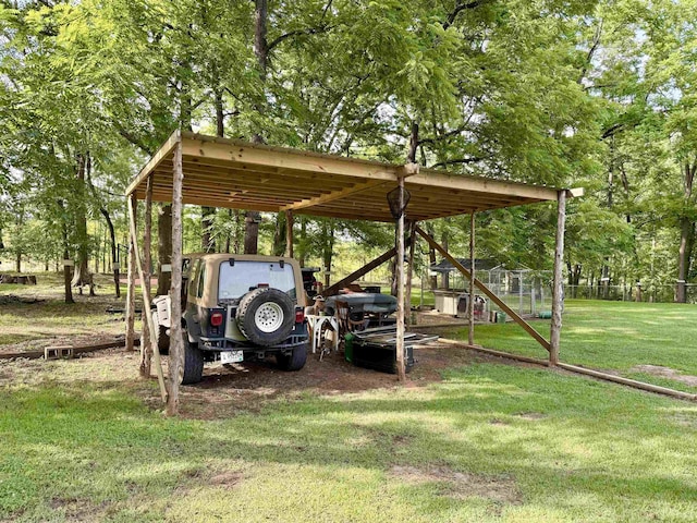 511 El Bethel Rd, Gaffney, SC 29340 - view of car parking with a detached carport